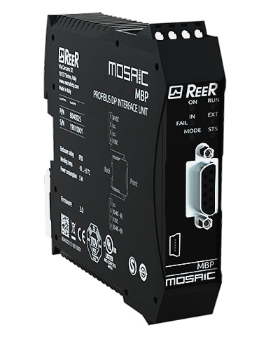 MOSAIC MBP Module; black with Profibus connector