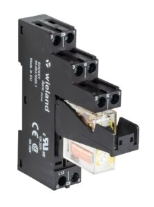 SNE1 black DIN rail relay