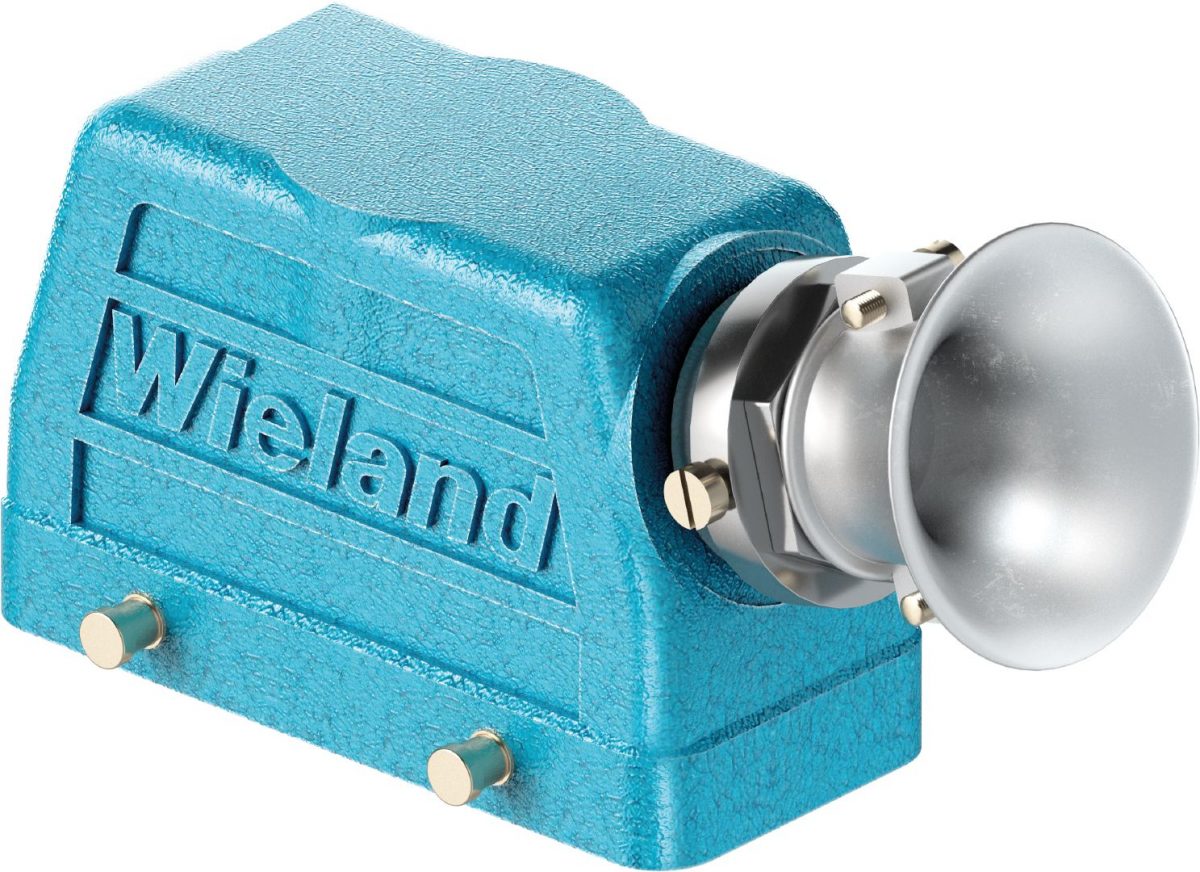 Wieland revos EX blue connector hood