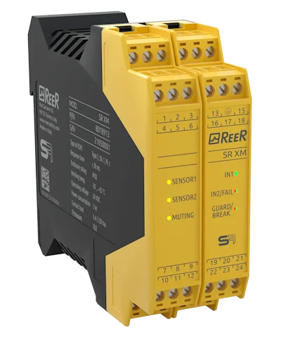 ReeR SR XMC | Safety Relay for Safety Photocells – 1201715