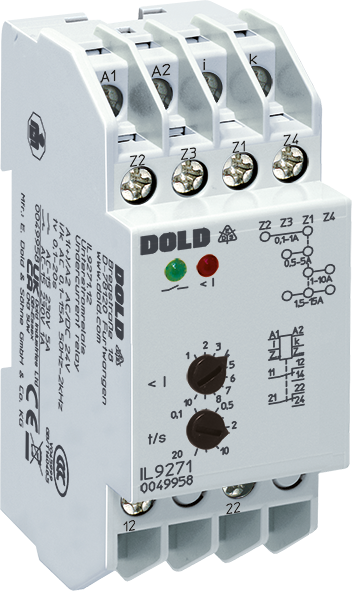 Undercurrent Monitoring Relays