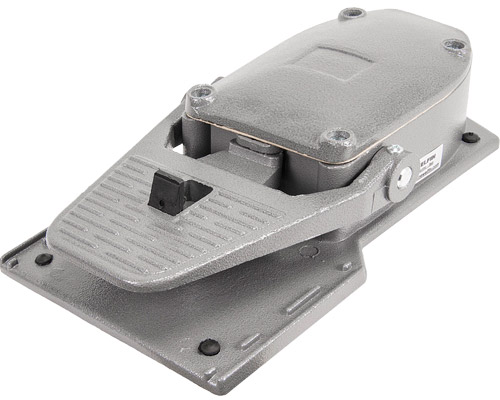 Aluminium foot switches without cover