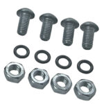 Locking screw kit for protected control panel