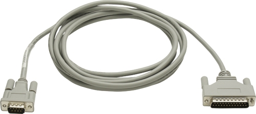 Mitsubishi GT01-C100R4-25P: Connection cable for CPU (MELSEC AnS/QnAS or A/QnA) and GOT; 10 m