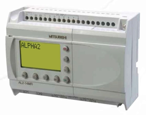 Mitsubishi AL2-14MR-A: Alpha Series PLC Base Unit