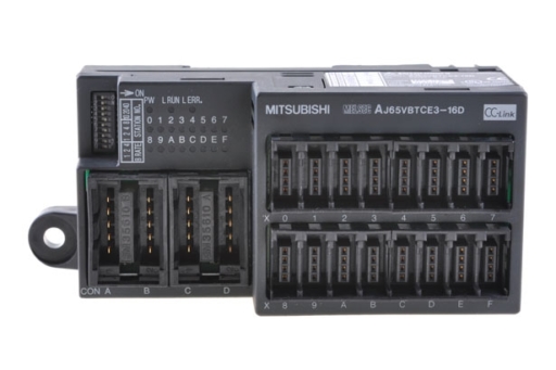 Mitsubishi AJ65VBTCE3-16D: 16-Point 24VDC Sink Input Module