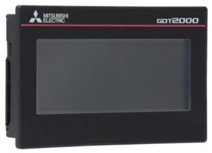 Mitsubishi GT2103-PMBD: Graphic touch terminal; 3.8" Screen; TFT monochrome display