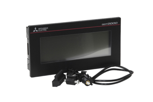 Mitsubishi GT2104-PMBDS2: Graphic touch terminal; 4.5"; TFT Greyscales; 24VDC; RS-232; USB; SD; Black frame