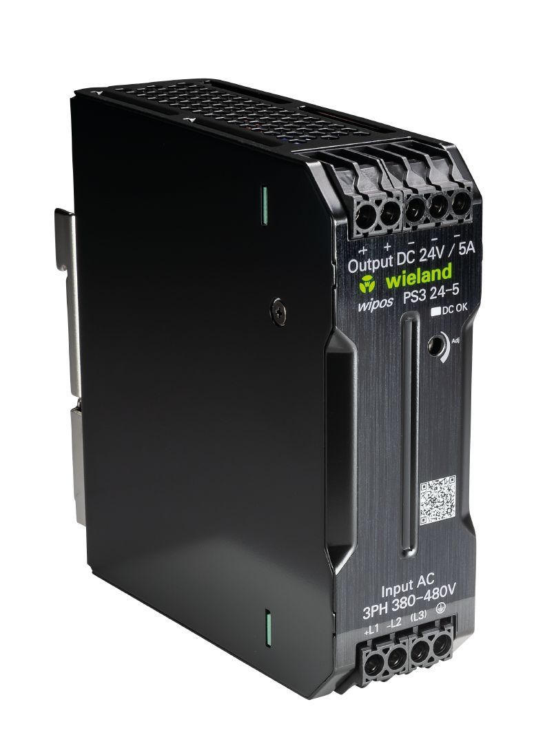 Wieland wipos PS3 24-5 | 5A 24VDC power supply