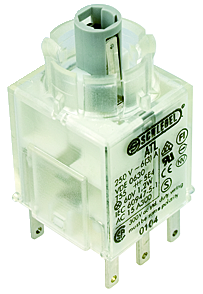 Schlegel ATL Illuminated Contact Block | 1 NC + 1 NO