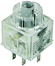 Schlegel BFLI5 Illuminated Contact Block | 2 NO