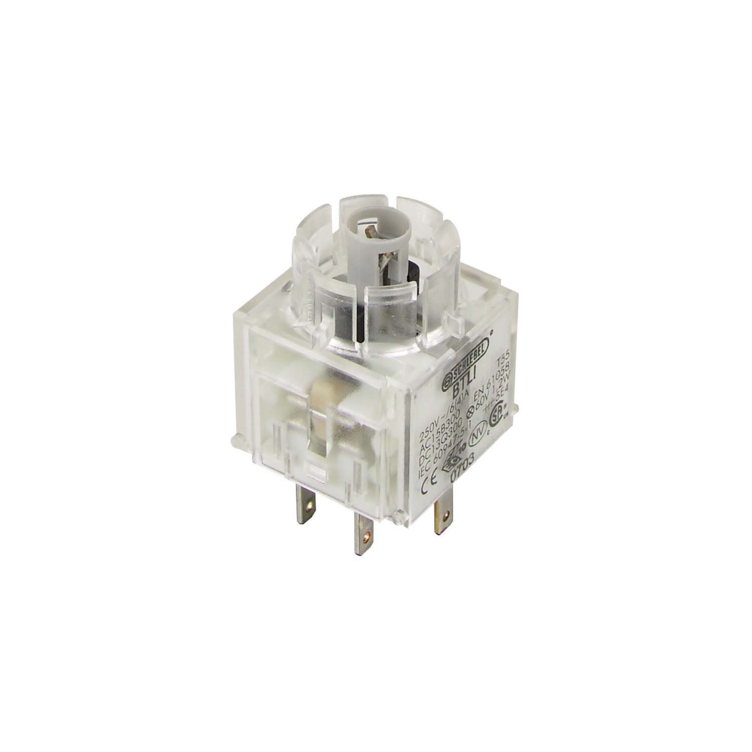 Schlegel BTLI Illuminated Contact Block | 2 NO