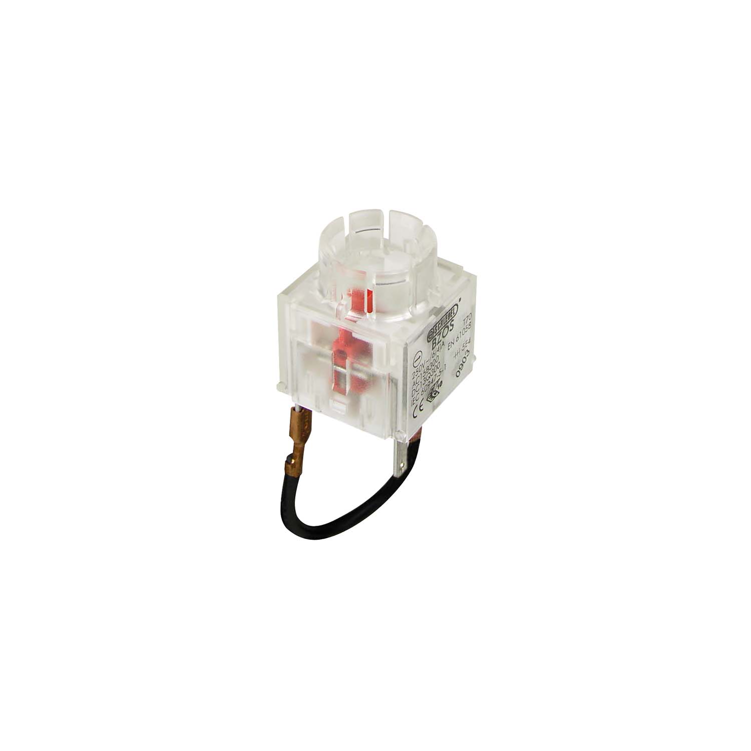 Schlegel BZOS Emergency Stop Contact Block | Self-Monitoring