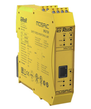 ReeR MOSAIC – MV1H | 1-Input Safety Speed Monitoring Expansion Unit - 1100071 - Image 1