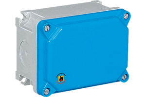 TAIS JUNCTION BOX IN THERMOSETTING (GRP) 185X125 WITH LOW COVER IP67/IP68