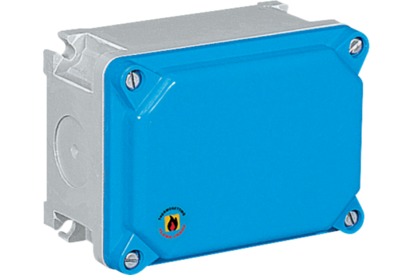 TAIS JUNCTION BOX IN THERMOSETTING (GRP) 185X125 WITH LOW COVER IP67/IP68