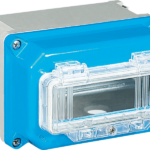 TAIS JUNCTION BOX WITH TRANSPARENT WINDOW 185X125X125 7 MODULES IP67