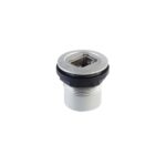 Schlegel RRJ_RJ45 Panel Mount RJ45 (RONTRON-R-JUWEL) Silver  22.3 mm Round RRJ_RJ45