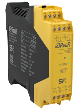 ReeR SR E4 | Safety Relay for E-Stops and Safety Switches- 1330803