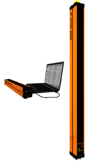 ReeR SAFEGATE SMPO | Programmable Safety Light Curtain with Muting and Muting Lamp