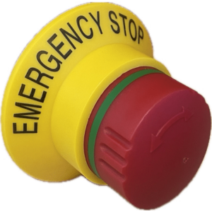 Schlegel QRBLUV Illuminated Emergency Stop Head | IP65 Rated