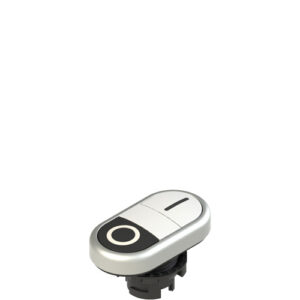 E2 1PDRL9AAAA Double lower flush pushbutton