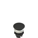 E2 1PU2F1490 Spring-return black mushroom pushbutton