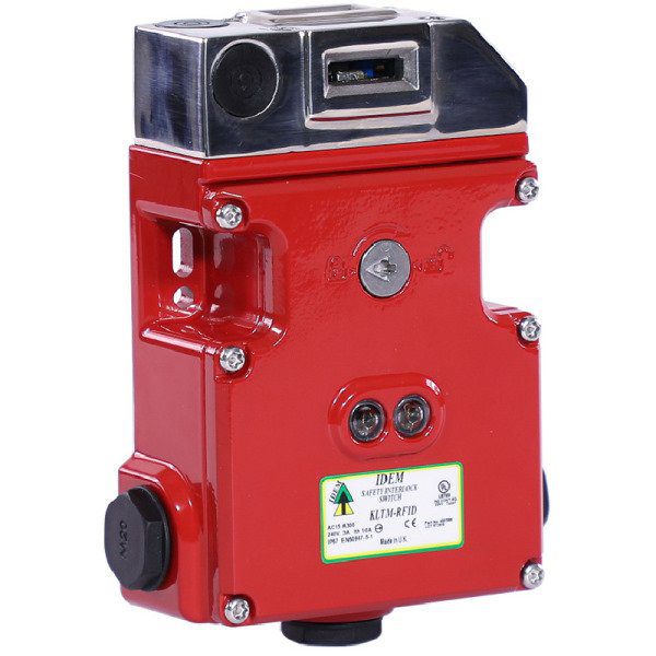 KLTM-RFID-Solenoid-Guard-Switch-Interlock-with-RFID-Coding.jpg 452202 KLTM-RR-RFID Uniquely coded 1/2"NPT 24V Front/End Lower