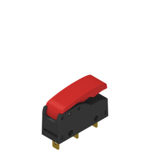 MK V21F49 Microswitch with red push button