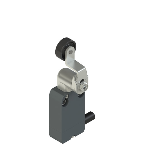 NF G112KE Modular prewired switch with adjustable shaped metal revolving lever diam. 20 roller