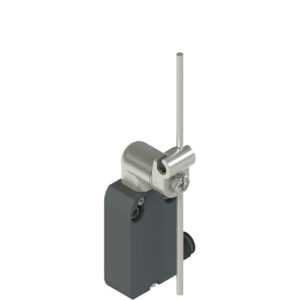NF B112LE Modular prewired switch with metal revolving lever with adjustable stainless steel rod  diam.3x125