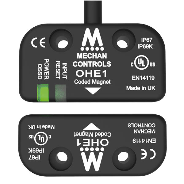 OHE1-FRONT-V2.jpg Mechan OHE1-30-DC-03M SAFETY SWITCH & ACTUATOR