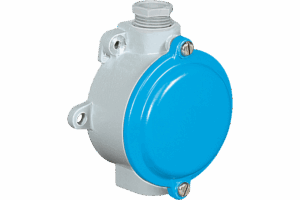 P112020 RONDO ENCLOSURE IN ALUMINIUM ALLOY DIA 62MM CABLE GLAND 2XM20