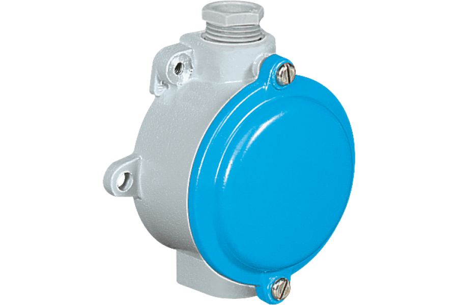 P112020 RONDO ENCLOSURE IN ALUMINIUM ALLOY DIA 62MM CABLE GLAND 2XM20