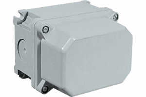 P115201 NAVE THERMOSETTING JUNCTION BOX 125X92X100 WITH TERMINALS 2X4X6 MM BLIND WALLS