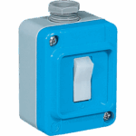 P202262 TAIS MIGNON SWITCH IN WALL-MOUNTING ENCLOSURE IN THERMOSETTING (GRP)