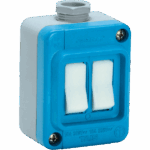 P202265 TAIS MIGNON SINGLE POLE SELECTOR SWITCH 16A 250V AND 10A 400V WITH 2 INLETS BOTTOM SIDE TYPE 3/8"GAS