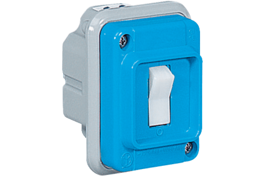 P202291 TAIS MIGNON SWITCH IN THERMOSETTING GRP FOR PANEL MOUNTING 1X16A