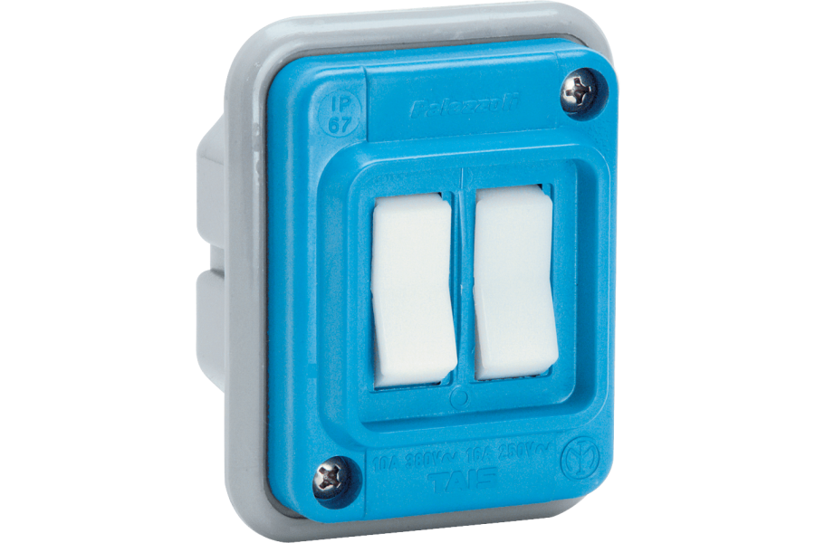 P202295 TAIS MIGNON SINGLE POLE SELECTOR SWITCH 16A 250V E 10A 400V IN PANEL WATERTIGHT ENCLOSURE
