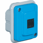 P261495 TAIS MIGNON SINGLE POLE PUSH BUTTON 10A 400V NA IN PANEL MOUNTING WATERTIGHT ENCLOSURE