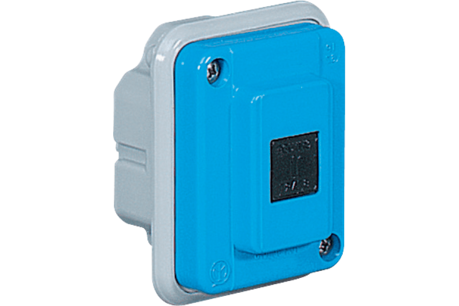 P261495 TAIS MIGNON SINGLE POLE PUSH BUTTON 10A 400V NA IN PANEL MOUNTING WATERTIGHT ENCLOSURE