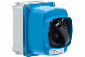P272143 CAM-ALUPRES ISOLATOR SWITCH IN MARINE GRADE ALUMINIUM FOR WALL MOUNTING 4X16A