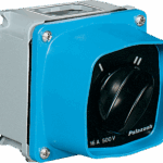 P272148 CAM-ALUPRES TWO-WAY SWITCH IN MARINE GRADE ALUMINIUM FOR WALL MOUNTING 1X16A