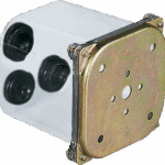 P276910 CAM REAR PROTECTION CAPS FOR DISTRIBUTION BOARDS IN TRANSPARENT THERMOPLASTIC 16/25A