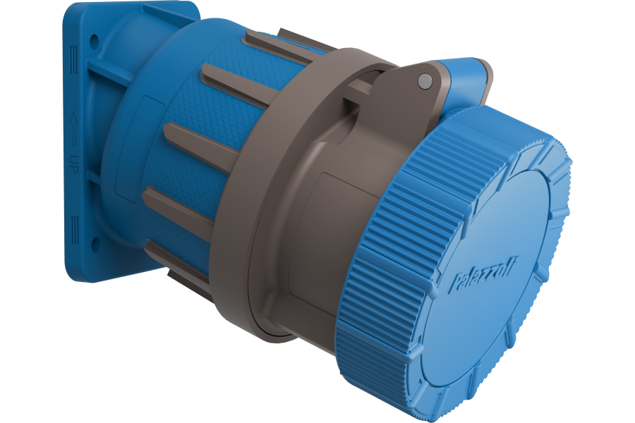 P413124 ROTOR 20ANGLED ROTOSWITCHED SOCKET 2P+T 16A 110-130V 4H IP66/67/69