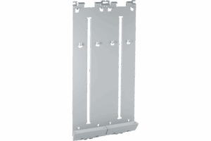 P415901 ULYSSE PAINTED STEEL MOUNTING PLATE 125X500MM WITH QUICK LOCK FOR BOARD COMPOSITION