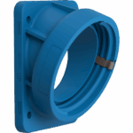 P419036 X-CEE 20ANGLED PANEL MOUNTED FLANGE 125A 2P/3P/3P+N+E IP66/67/68/69