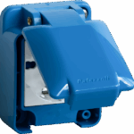 P431252 TAIS MIGNON SOCKET 2P+E 10/16A 250V PANEL MOUNTING