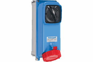 P460346 ALUPRES SWITCHED SOCKET IN ALUMINIUM ALLOY WITH MECHANICAL INTERLOCK 3P+N+E 63A 200/346-240/415V~ 50-60HZ 6H IP66/67/69