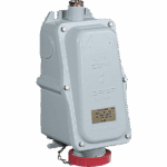 P472411 NAVE WATERTIGHT SOCKET-OUTLET UNAV 2169 FOR REFRIGERATED CONTAINERS WITH SWITCH IN BRASS ENCLOSURE 32A 400V 3P+E 3H 2X1" IP66